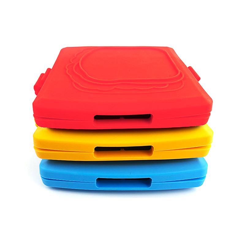 Multifunktionell Silikon Bakform Med Smörkniv Snabb Uppvärmning Mikrovågsugn Brödrost Smörgåsbricka För Kök 1st