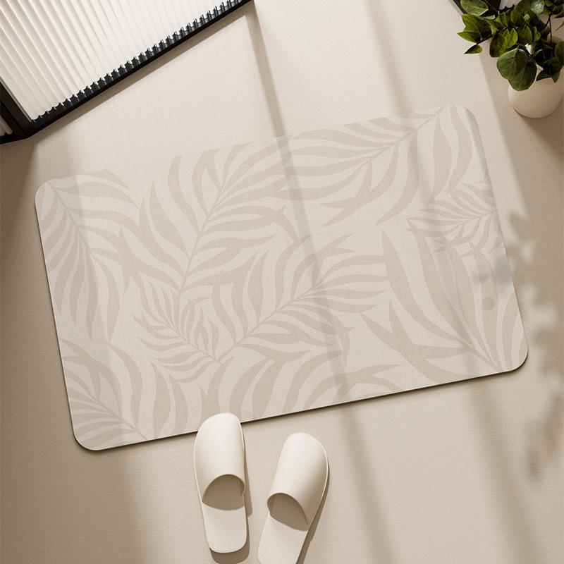 

Легкий роскошный коврик для ванной комнаты, впитывающий, быстросохнущий, для входной двери в туалет, устойчивый к грязи, легкий в уходе, коврик для туалета 30 * 40cm