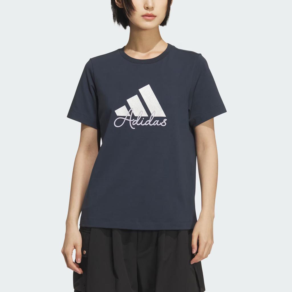 Adidas Must Haves Sports Leisure Knitted Short Sleeve T-Shirt Women Tops KF2679