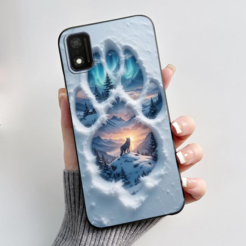 Casing For ITEL A17 / ITEL A18 Case Luxury Cute Love Rabbit Funny Soft Silicone Black TPU Back Cover For ITELA17 A 18 Phone Case