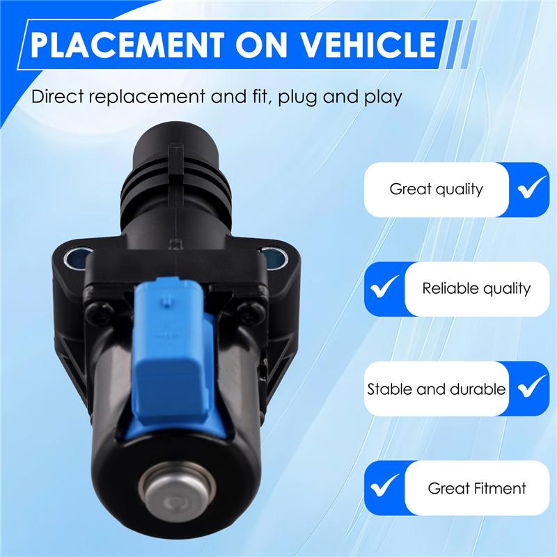 

A03Z-BM5Z-8C605-A Radiator Water Valve Warm Air Water Valve Automobile For Ford Escape Fiesta ST Fusion SE 1.6L Black Blue