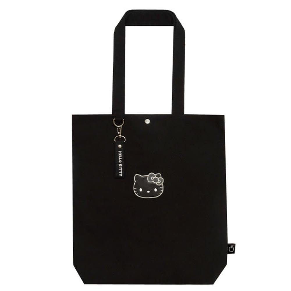 K Company Sanrio Characters Tote Bag Hello Kitty H38 x W35 x D8cm (Monochrome Series) SACM-TB-KT