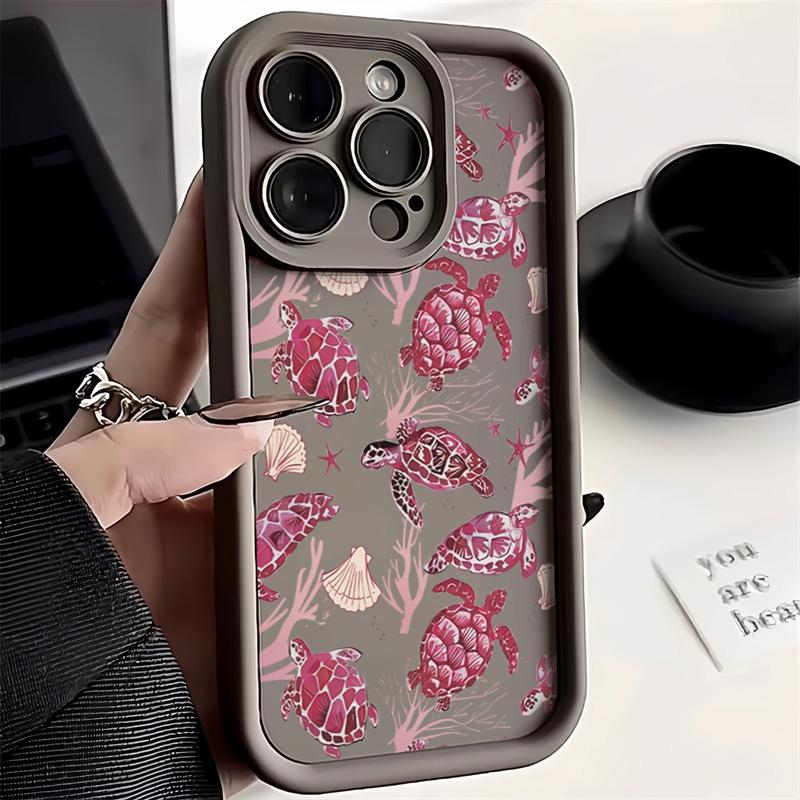 Модный Чехол для Телефона с Цветной Расписной Черепахой для Xiaomi Mi 15 14T 14 13 13T 12 12T 11 Lite 5G Poco M6 X3 X5 X6 F5 F6 X7 Pro For Poco F5
