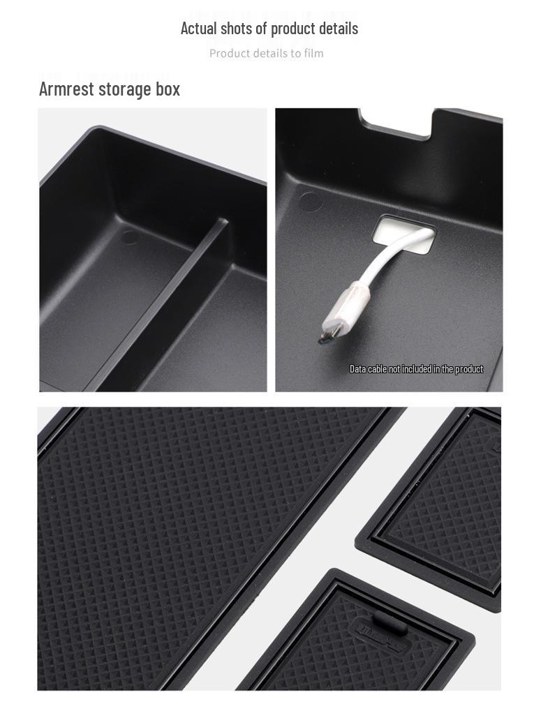 Compatible Galaxy E8 Armrest and Center Console Storage Box for Car Interior Modification (23 Models)