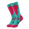 1 Pair Children Winter Ski Socks Long-Tube Thermal Thickened Cotton Socks Sweat Absorption Comfortable Outdoor for Boys Girls Winter