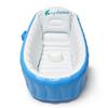 Foldable Inflatable Toddler Bathtub with Pump, Swim and Bathe Enlarged Design for Babies