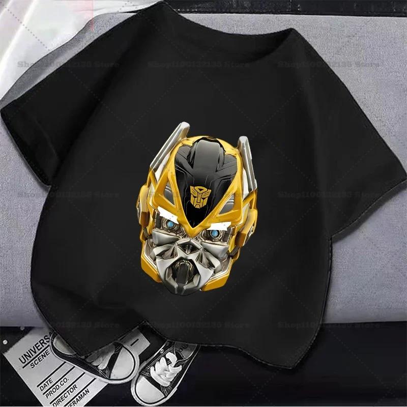 Transformers Kid Clothes Girl Boy Summer TShirt Baby Combination Tees Shirts Kawaii Kid Casual Clothes Girl Boys Harajuku Tops
