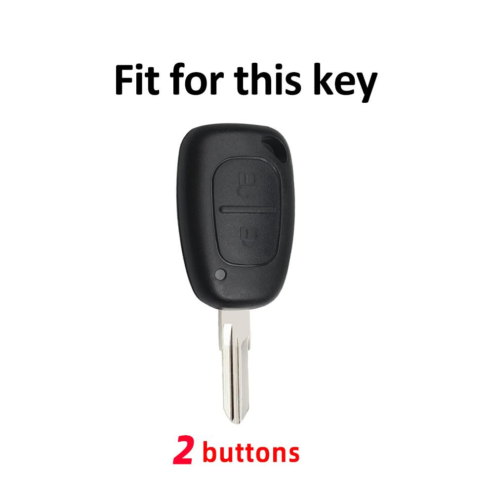 For Renault Traffic Master Vivaro Movano Kangoo Shell Fob For Nissan Vivaro Traffic Primastar Opel Vauxhall Car Key Case Cover