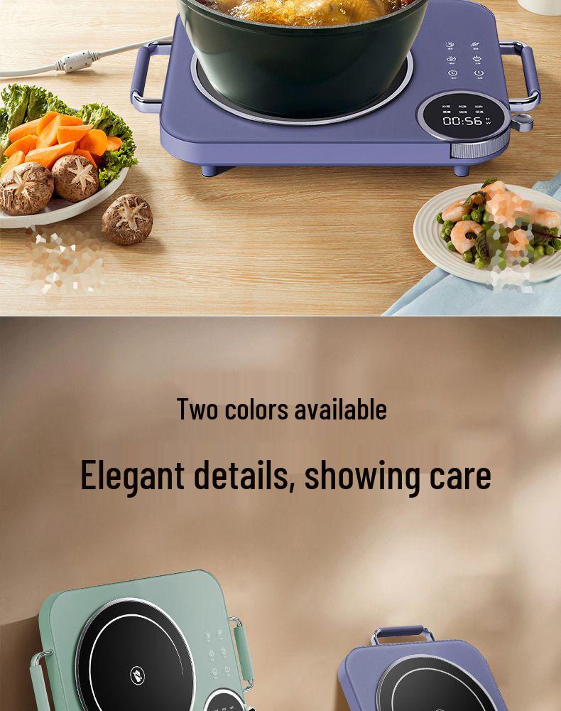 Ultra-Thin High-End 3500W Electric Ceramic Stove & Multi-Functional Infrared Oven with Electric Kettle