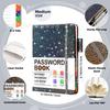Password Book English Address Book Phone Book Record Holiday B6 Notebook Book