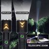 Rechargeable Powerful LED Flashlight Torch Light 10000LM High Power Flashlight Tactical Lantern Long-cut Range Hand Lamp For Camping