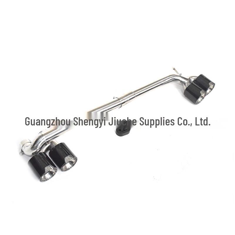 BMW Seria 3 & 4 (320LI, 330M, 420, 425, 430, 428) Modificare țeavă de eșapament cvadruplă cu vârf din fibră de carbon.