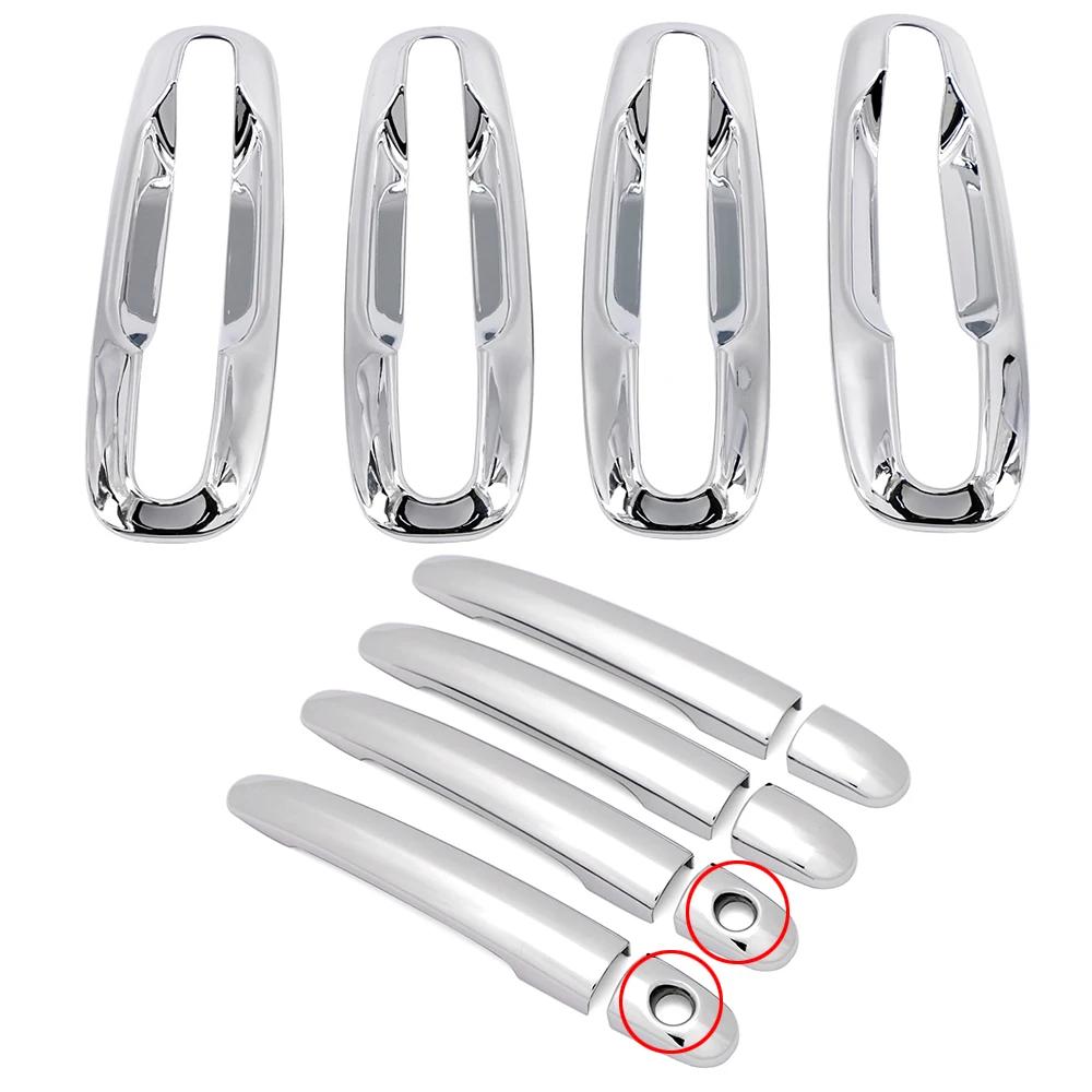 For Chevrolet chevy Daewoo Nubira 2004-2009 ABS Chrome Side Door Handle Cover & Door Bowl Cover Car Styling 2005 2006 2007 2008