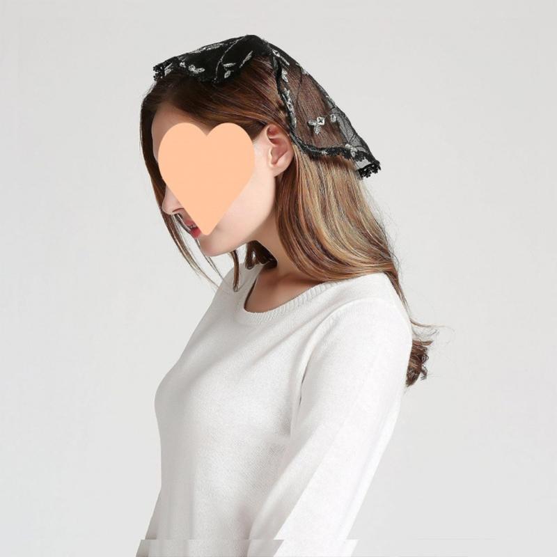 Bridal Veil Bachelorette Party Decorations Bride To Be Gift Bridal Shower Wedding White Single Layer Lace