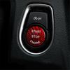 Car Carbon Fiber Cap Sticker for BMW Keyless Start Stop Button 1 2 3 4 5 6 7 X3
