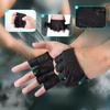 1 pair Anti-slip Gym Half Finger Gloves Breathable Fitness Gloves Cycling Gloves  Women