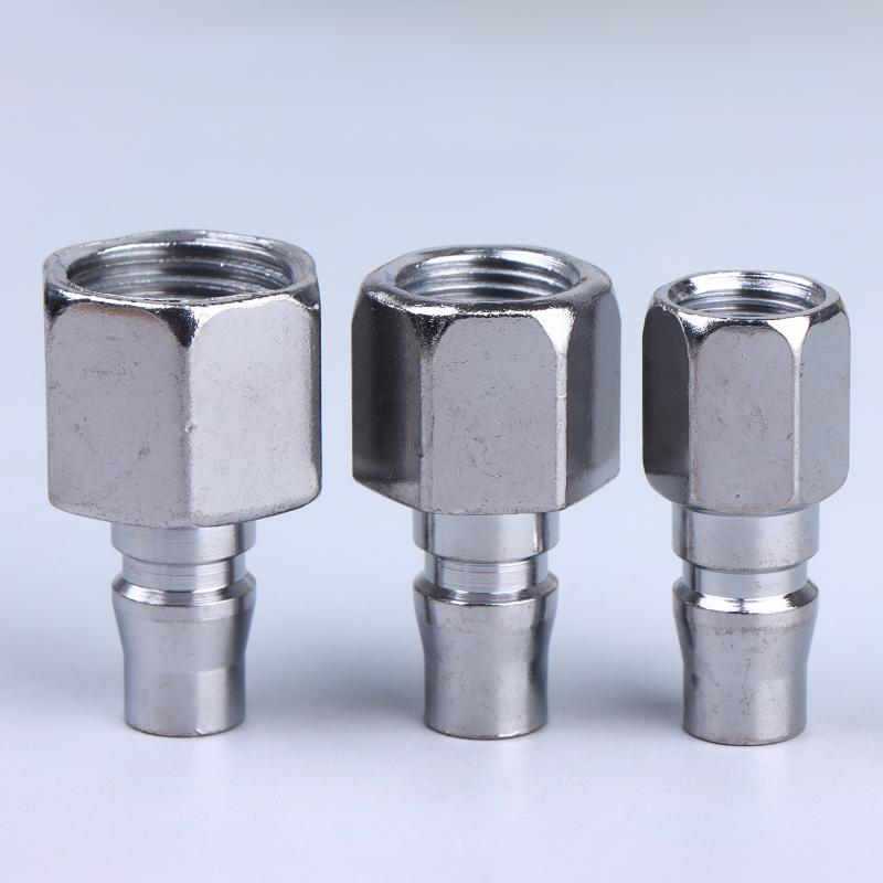 Raccordo Pneumatico Tipo C Connettore Rapido per Tubo Accoppiatore ad Alta Pressione Spina Presa Pf20 Pf30 Pf40 Giunti Compressore d'Aria