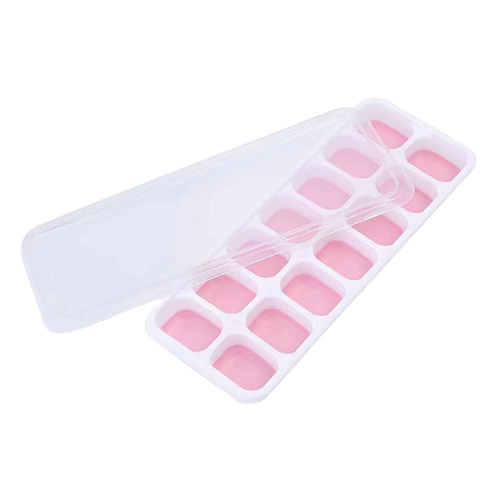 

Отделение для льда Легкосъемная силиконовая гибкая съемная крышка, защищающая от проливания One Size розовый