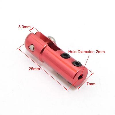 2mm Spannzange Aluminiumlegierung Spannfutter Elektrische Schiffspositionierung Zugstangenspannfutter