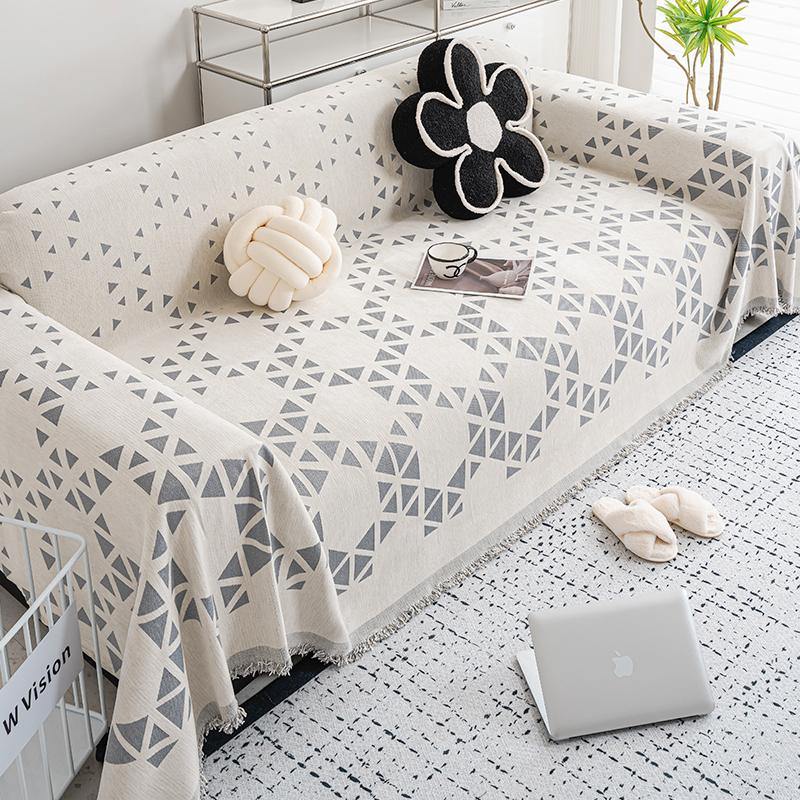 Four Seasons Universal Sofa Cushion Chenille Universal Sofa Cover Towel Full Covered Cover Anti-Scratching Cushion