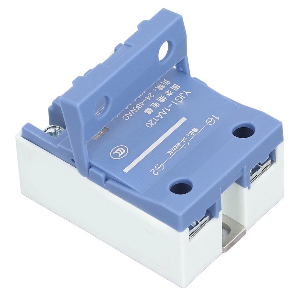 AC to AC Solid State Relay 120A Input AC80‑280V Output AC24‑480V Voltage Regulator Single Phase SSR for Heating System