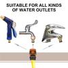 1/2 Inch Hose Quick Connector Leak Proof Designs Hose Coupler for Efficient Water Management in Gardens & Job site