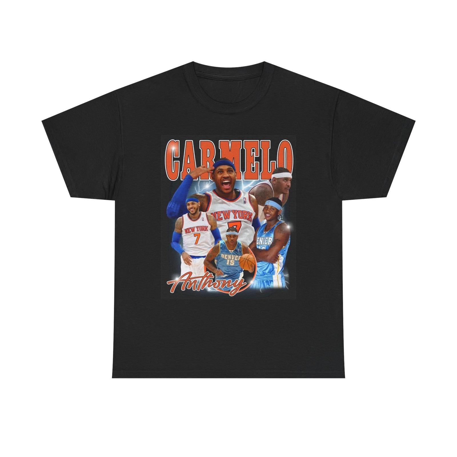 Men s and Women s T-shirts Carmelo Anthony Graphic XS