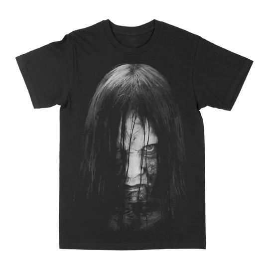

Scary Face Unisex Cotton TShirt Horror Gothic Grunge Style Black S