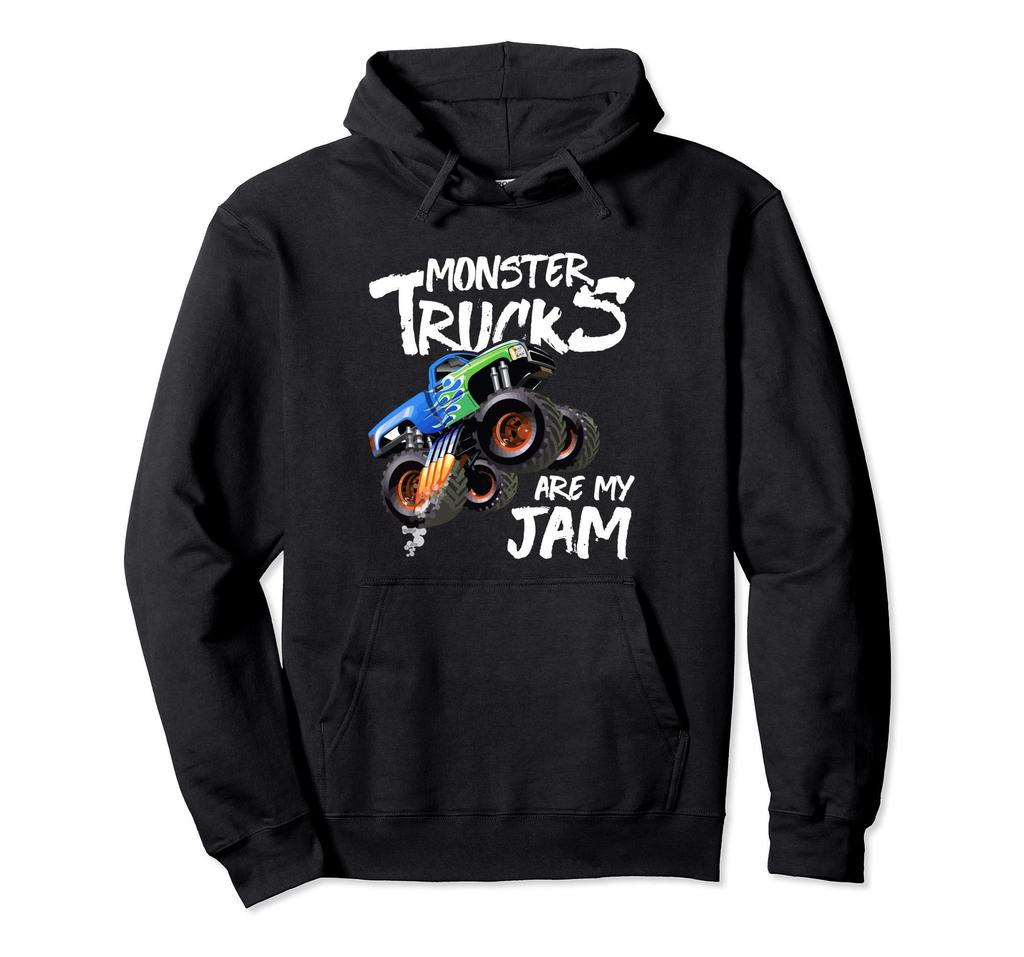 Monster Truck Are My Jam Vintage Retro Racing Trucks Lover Hoodie