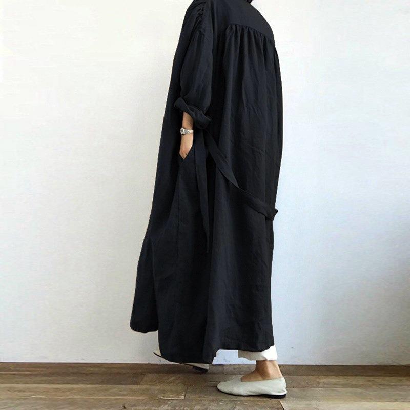 Women's Casual Solid Color Print Autumn Winter Long Sleeve Jackets & Coats