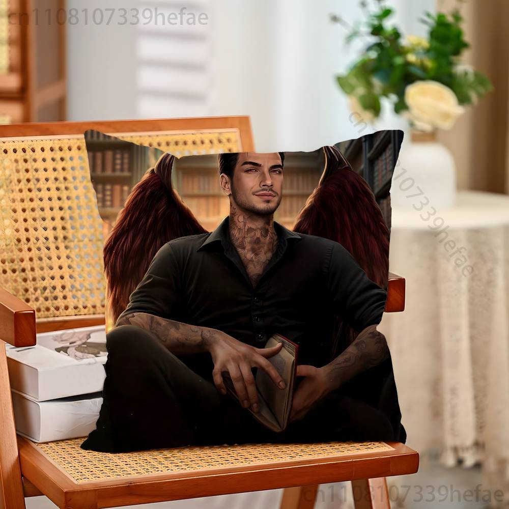 Game Romance Clubs Pillow Cases for Bedroom Living Room Sofa Home Decor Polyester Cushion Cover with Zipper