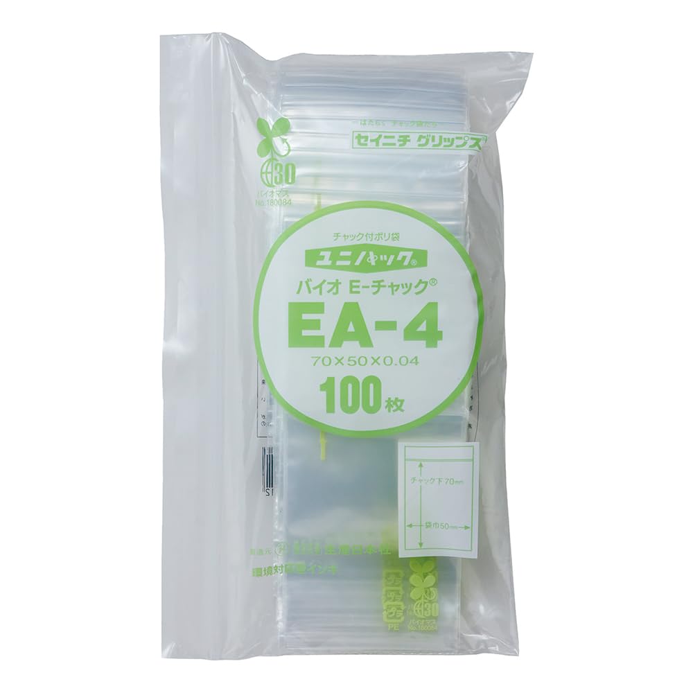 

Production Japan Unipack Bio Packaging 12000 sheets sheets x 120 (Seinichi) EA-4 (100 bags) 70116-201
