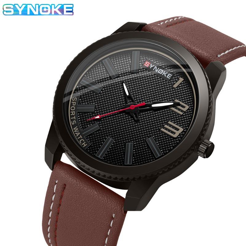 New Top Brand Large Dial Retro Fashion Design Quartz Watch Men's Wristwatch Sports Fashion New Wristwatch