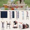 Waterproof Large Picnic Blanket Portable Travel Camping Beach Blanket Mat for Park Patio Lawn Garden Grass Ground