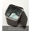 Yamazaki Lid Buckets 12L Black
