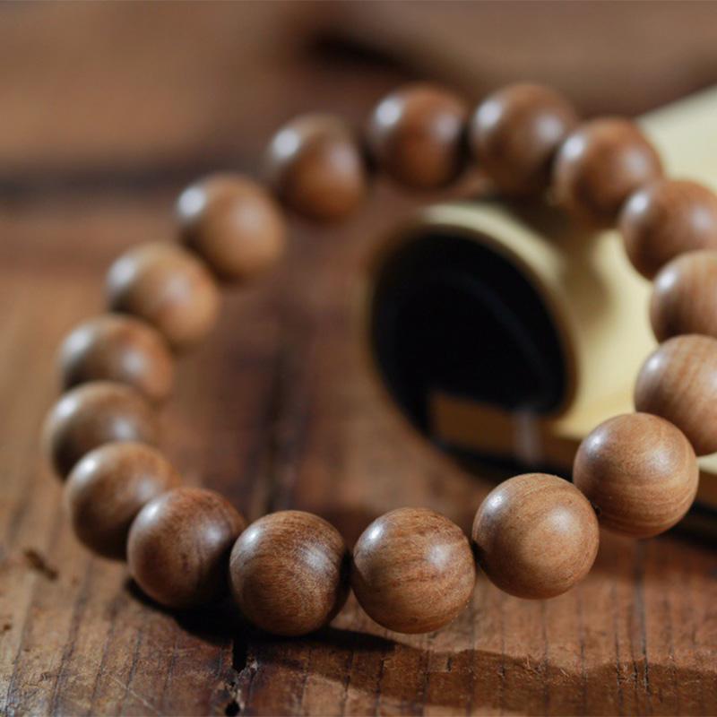 Quick Shipping Natural Fragrance Bracelet Exquisite China Fashion Met Kralen Smooth Design Durable Wooden Bead Bracelet