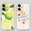 Fruit Letters Case for Xiaomi Mi 11T Pro 11 Lite Soft Phone Cover