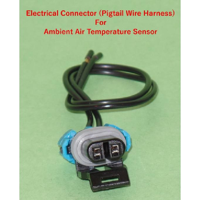 2 Wires Electrical Connector of Ambient Air Temperature Sensor AX67 Fits: GM