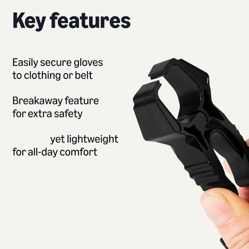 12Pcs Gloves Clip Hanging Safety Gloves Holder Plastic Working Gloves Clip Clamp Safety Gloves Work Guard Multifunctional