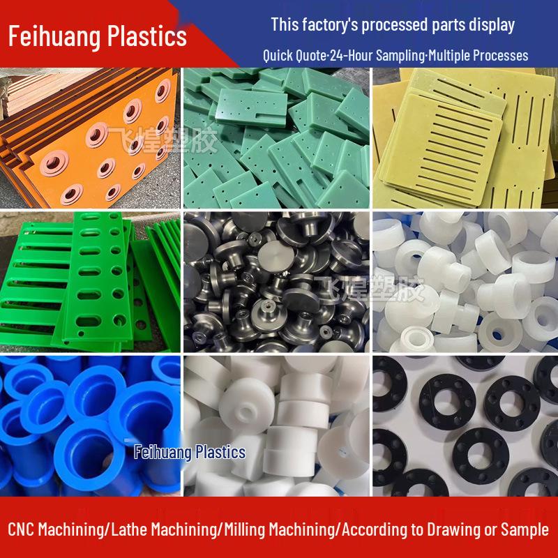 Antistatic White PTFE Teflon Sheet for High-Temp CNC Engraving