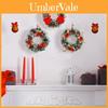 Festive Christmas Decoration Wreath With Vibrant Red Bow And Pine Cone Accents For Home Atmosphere