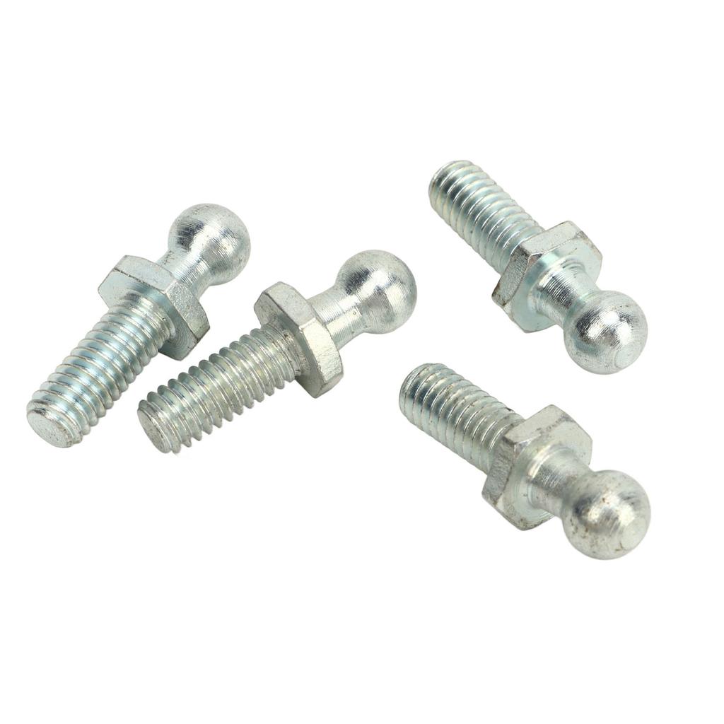 4Pcs 10mm Studs 5Celsius16‑18 Thread High Hardness Rugged Stable Studs Washers Kit for Tool Boxes RVs Cars