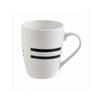 Lot de tasses - BENETTON - Porcelaine Bone China - 360 ml - 4 pièces - Lave-vaisselle &amp; Micro-ondes