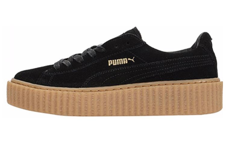 PUMA Creepers Rihanna Fenty Black Oatmeal Women s 361005-02 35.5