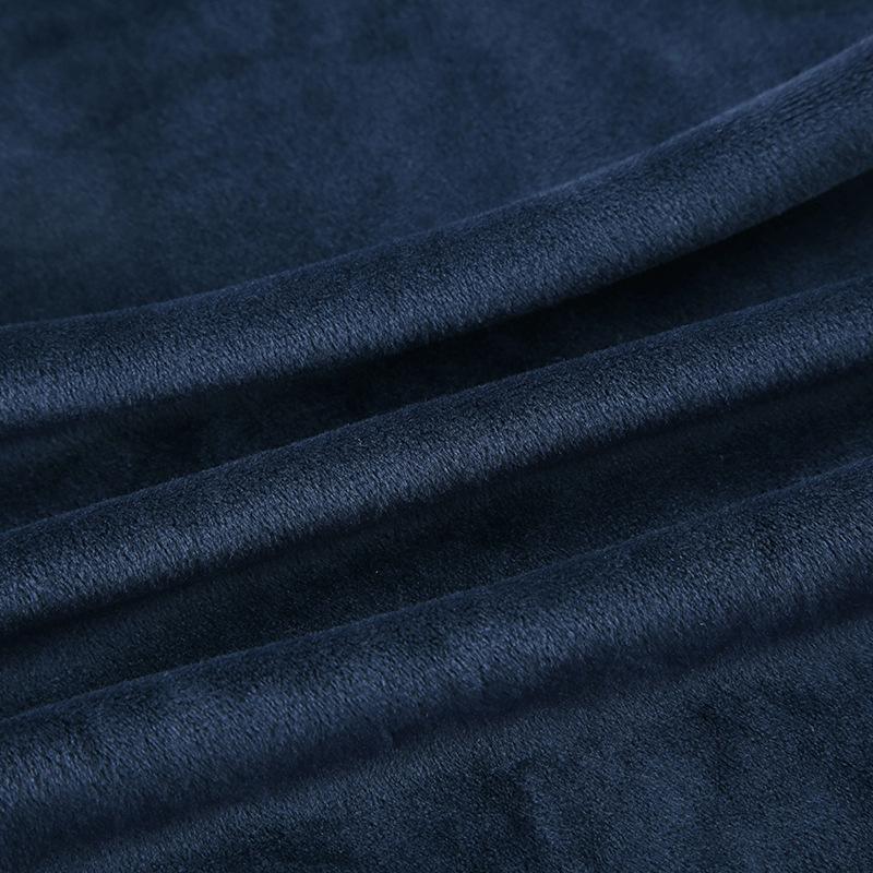 Striped Elastic Waist Velvet Loose Wide Leg Pants Women Casual Simple Bell-bottoms Fashion Trousers Autumn Winter