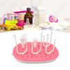 Baby Bottle Drying Rack Detachable Multi Stands Drain Board Thicken Base Bottle Dryer Holder