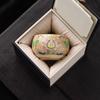 Zhuangluhua Enamel Golden Lotus Ceramic Master Tea Cup