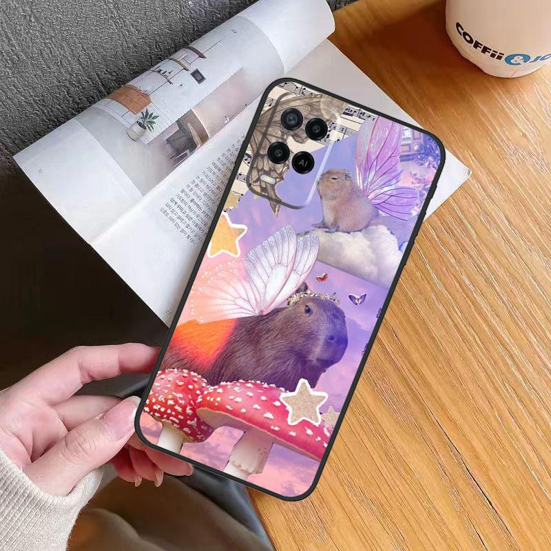 

Cartoon Capybara Case For Oppo A6 A5 Pro A57 A17 A78 A54 A74 A94 A76 A16 A96 A18 A40 A60 A80 A38 A58 A98 A15 OPPO A16