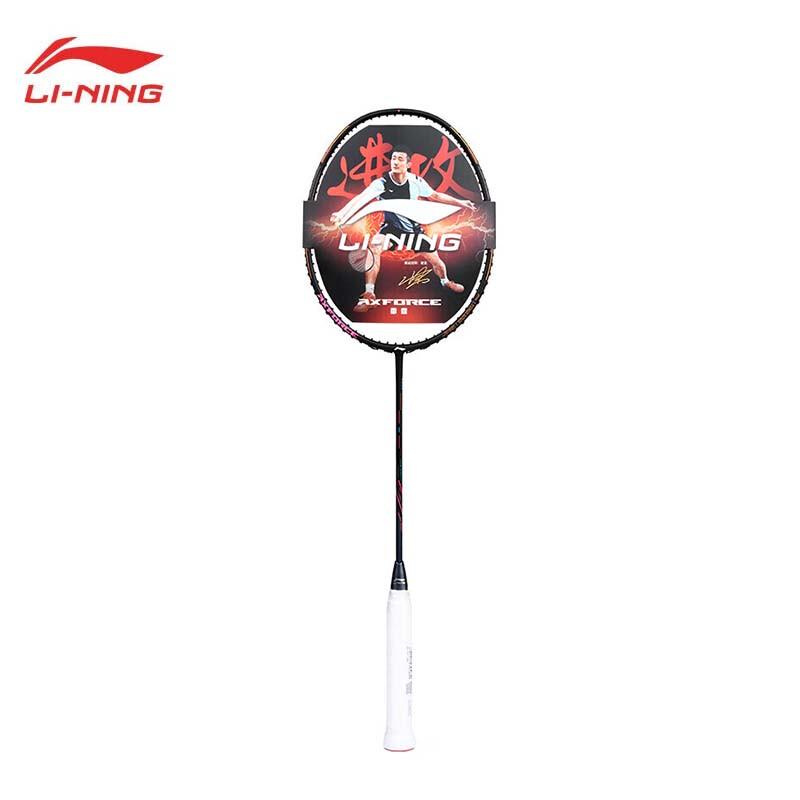 Бадминтонная ракетка Li-Ning Chen Long Signature Thunder 80, полностью карбоновая, атакующего типа