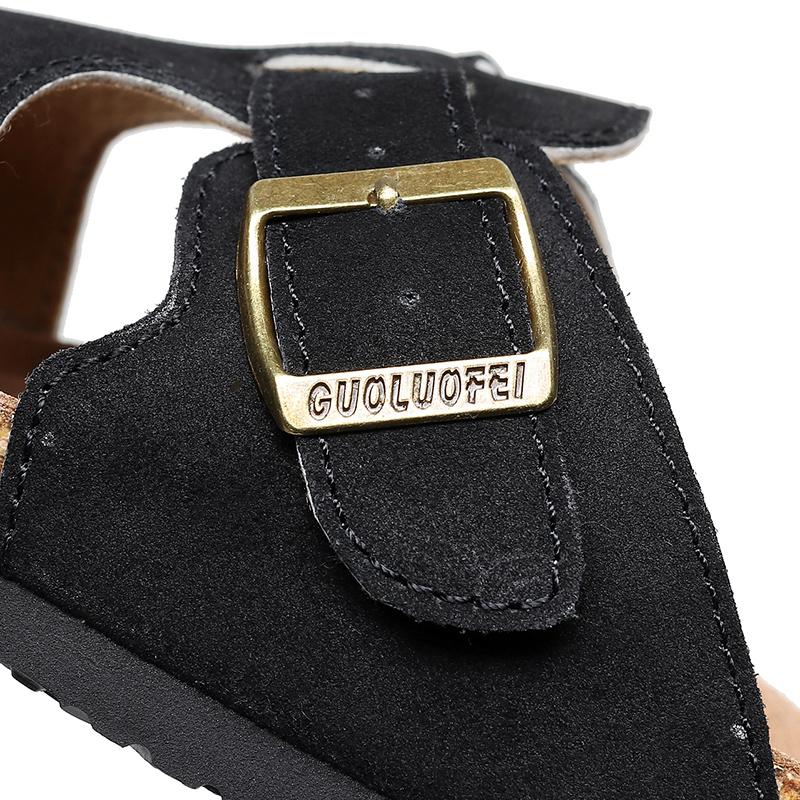 Pantofle Pánské 2024 léto Nový styl Trend Korkové pantofle Protiskluzové sandály Všestranné plážové pantofle Žabky Velká velikost 40-46